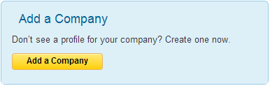 You should use this button in LinkedIn to create you LinkedIn Company Page