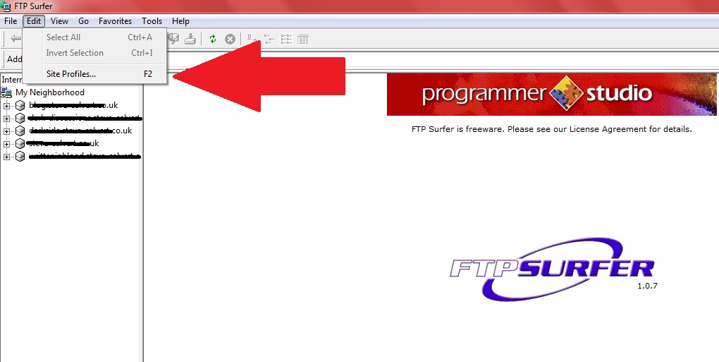 How to FTP a Website: Step 2