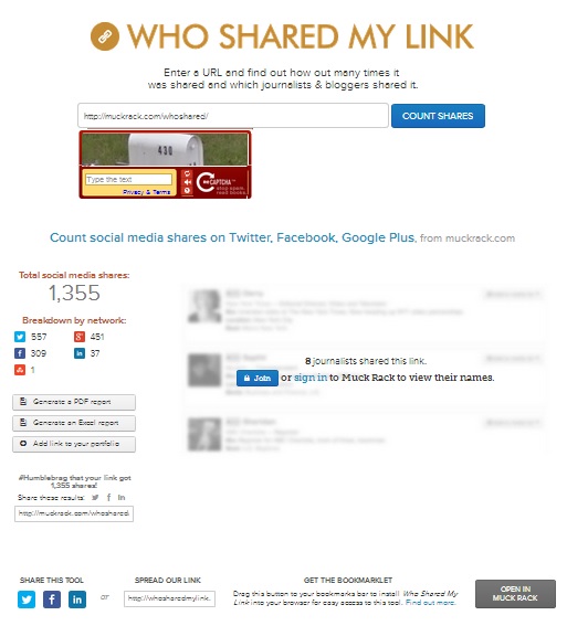 How to Monitor Page Shares