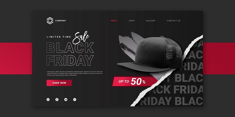 Black Friday email Example