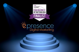 ePresence Digital Marketing Agency announced as finalist in the Cork Business Association Awards.